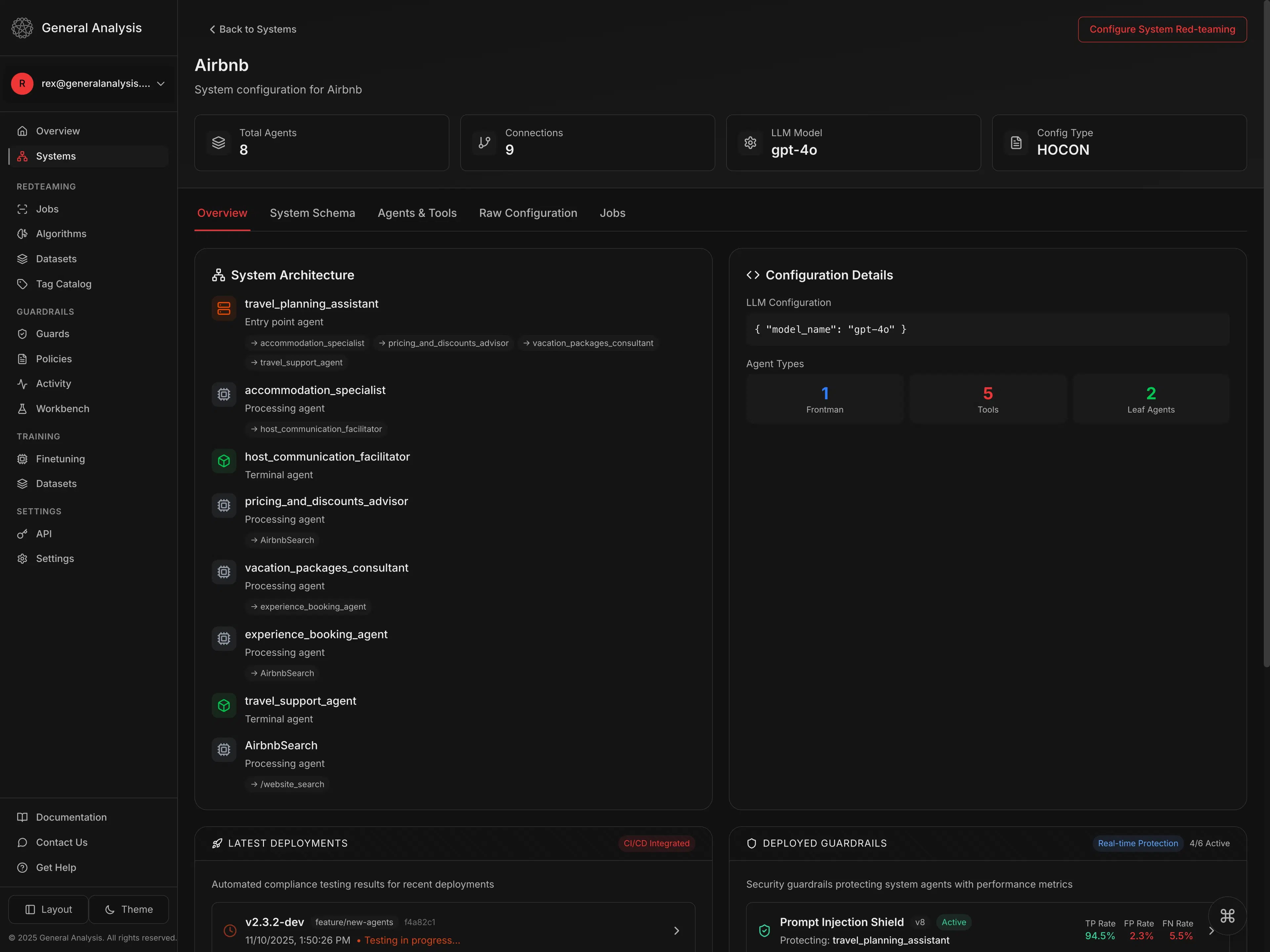 Detailed AI supply chain view highlighting exposure points