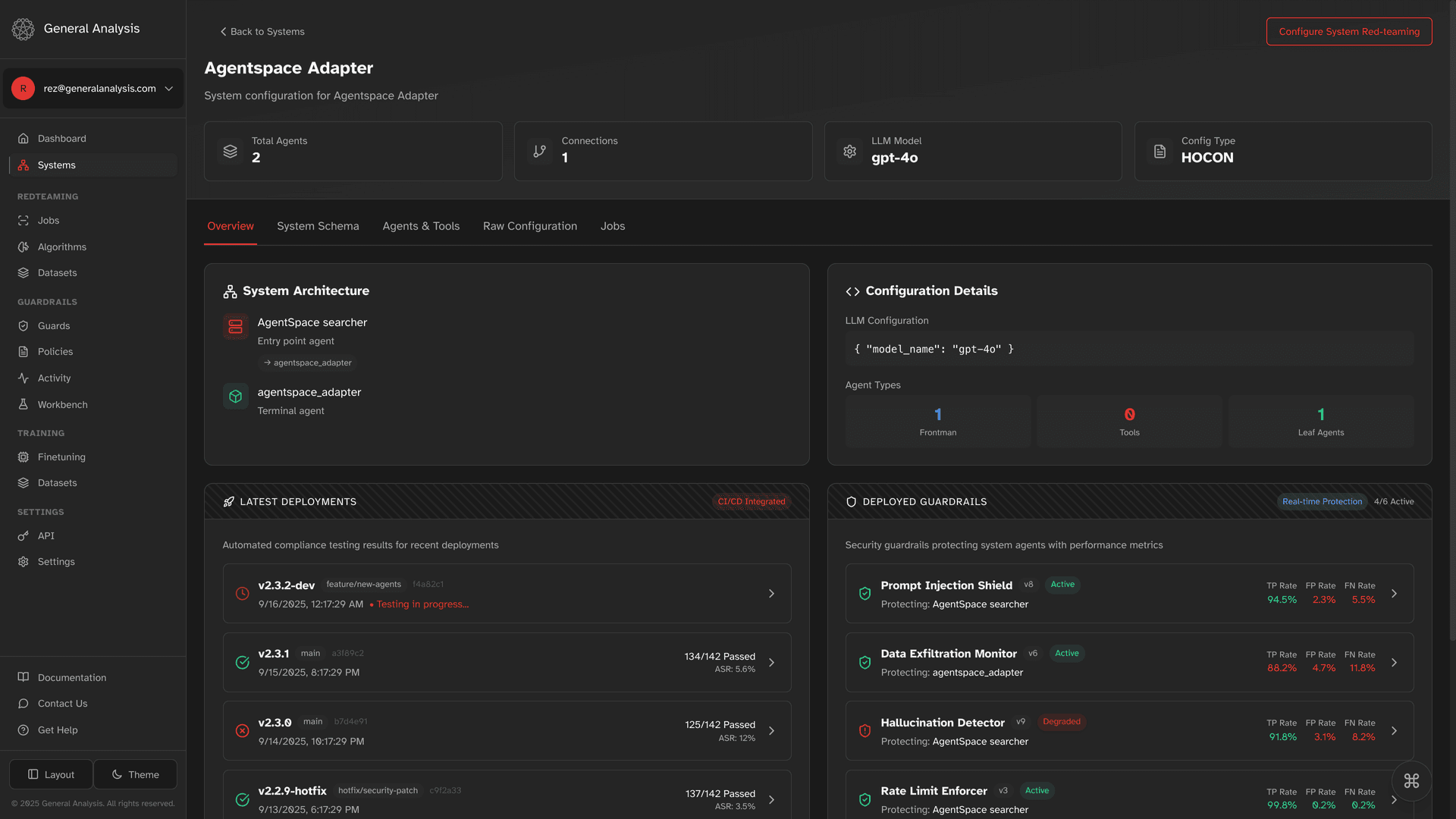 MCP Guard interface